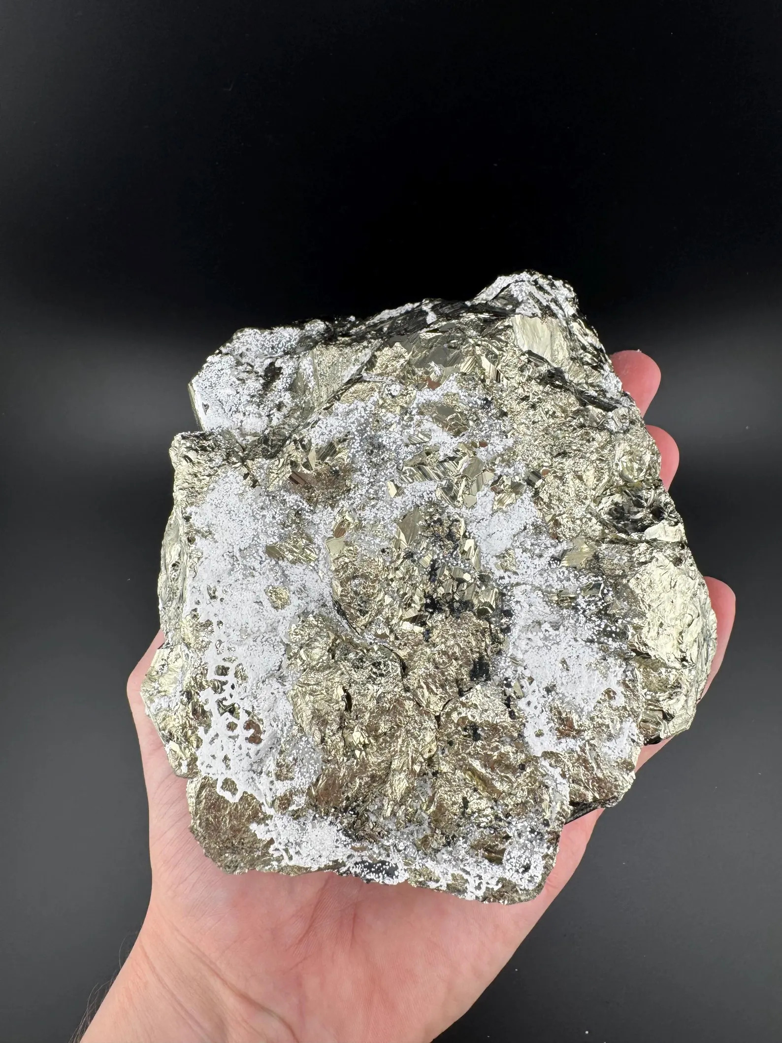 Pyrite - Large, Lustrous, Dodecahedral Specimen